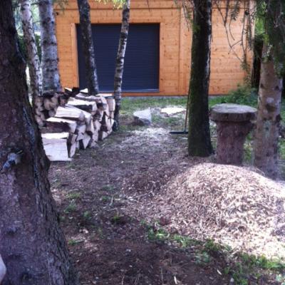 Tas de bois